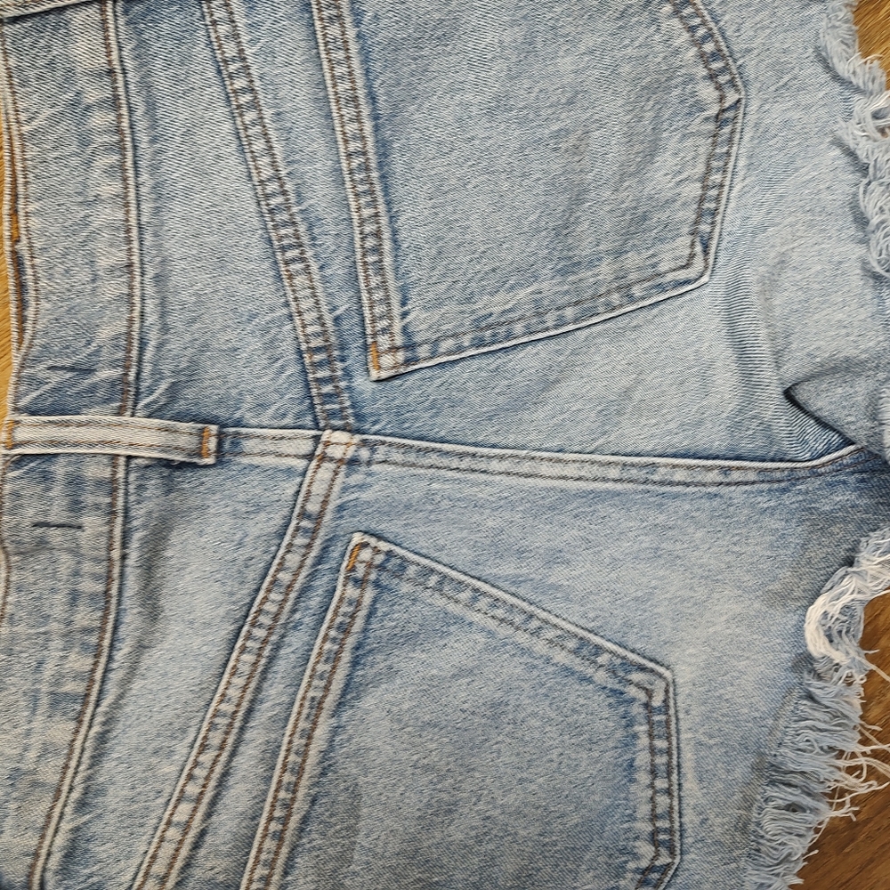 Madewell The Perfect Jean Short Cut Off 26 - Picture 8 of 12